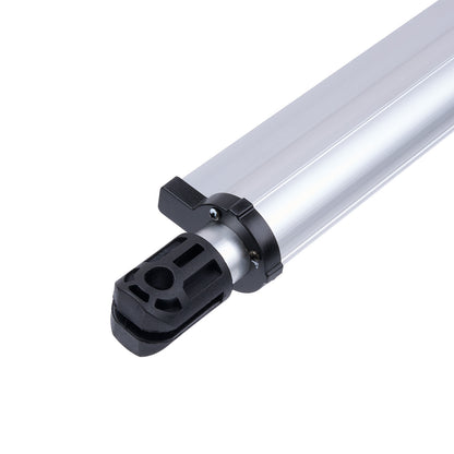 Light bulb with black base on a white background