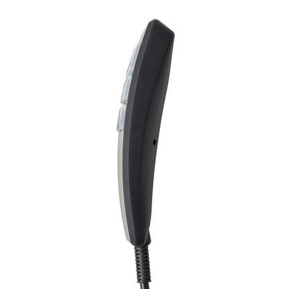 Side view of 7-Button Remote Controller with 3 Connectors for 3-Motor Recliners