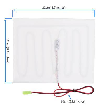 Size of the 29V Heating Pad for Power Recliner Lift Chairs