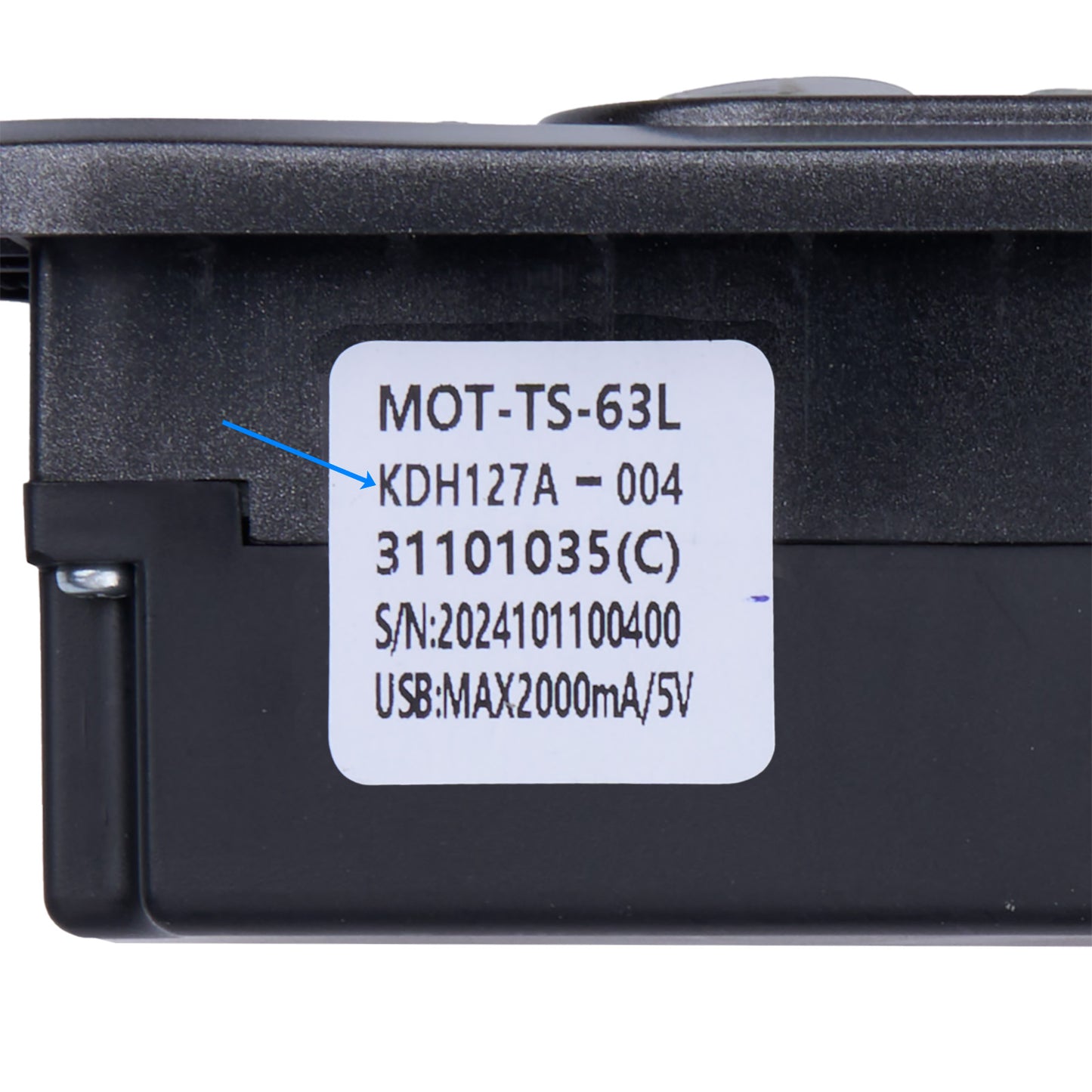 KDH127A-004 Switch for Recliner 5 Button 5 Pin with USB MOT-TS-63L