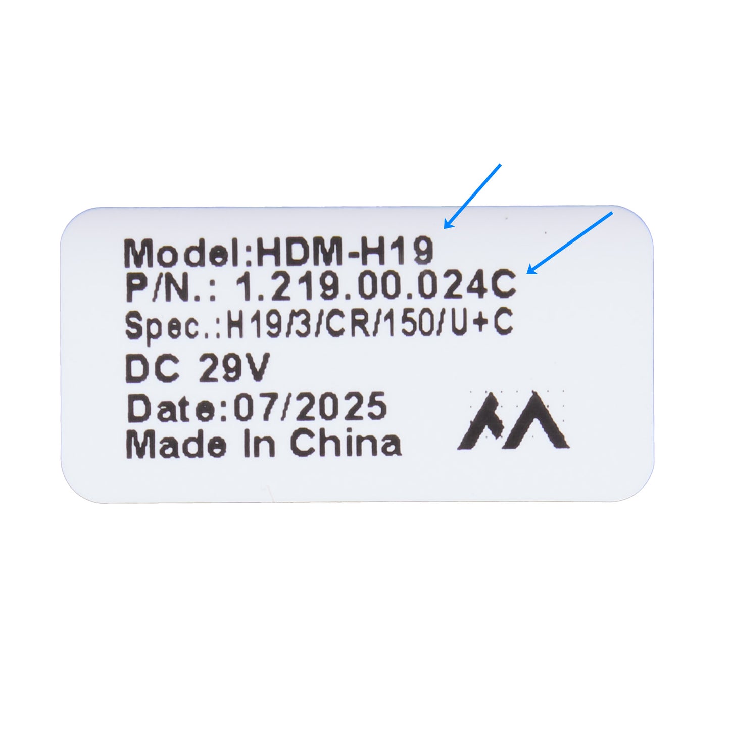 HDM-H19 Recliner Switch (P/N: 1.219.00.024C)