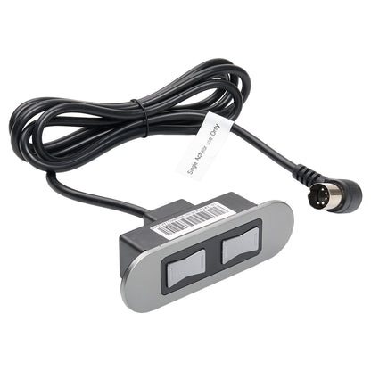 Top View of eMoMo HX90A 2 Button Switch for Lift Chair and Power Recliner with a 5-Pin Connector
