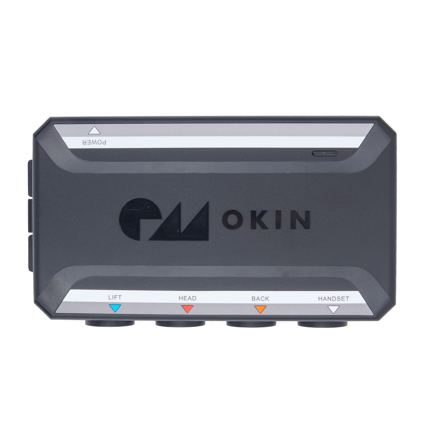 Okin control panel on a white background