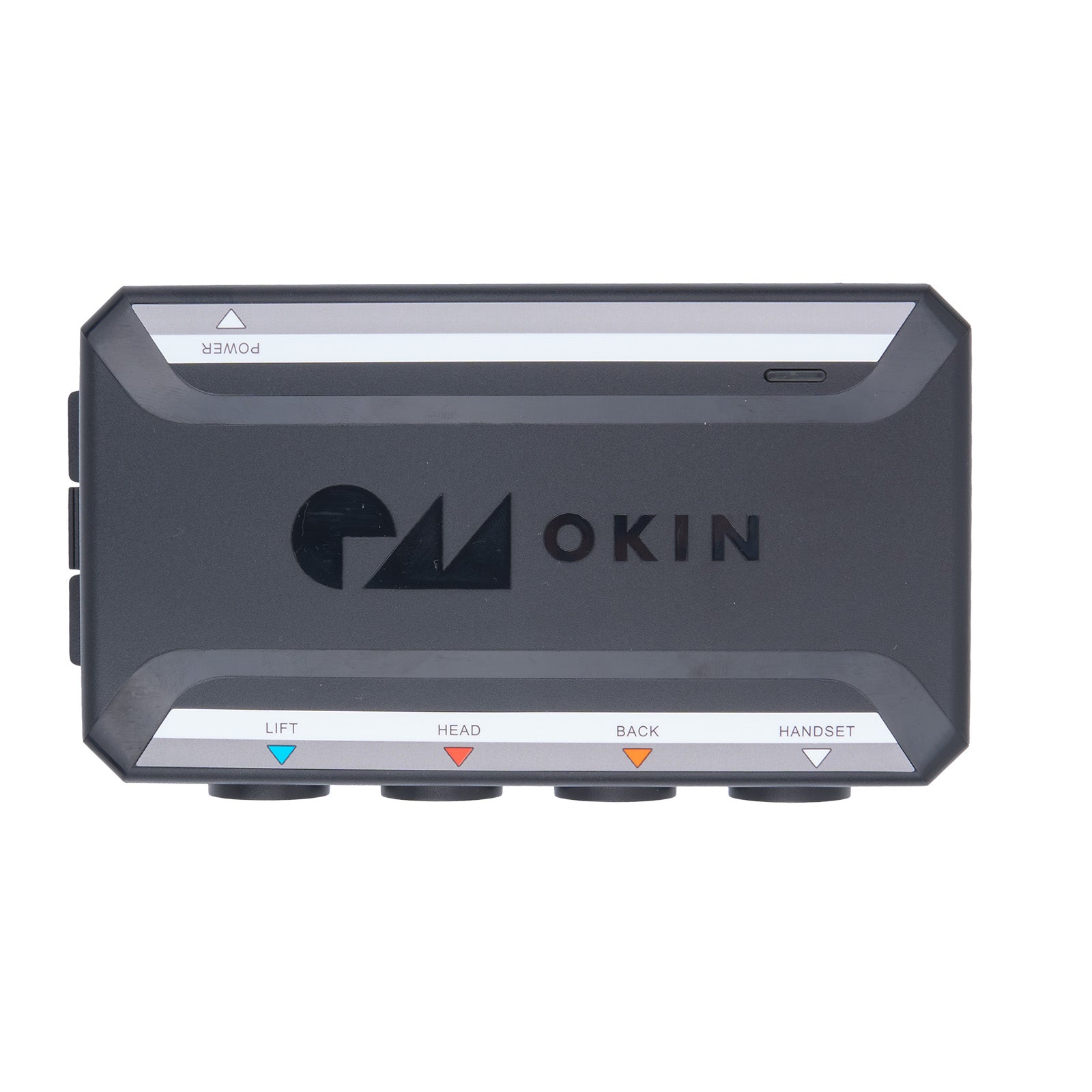Okin control panel on a white background