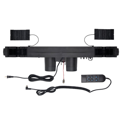 Top view of the Richmat HJA3 Dual Motor Linear Actuator with Lid Opened