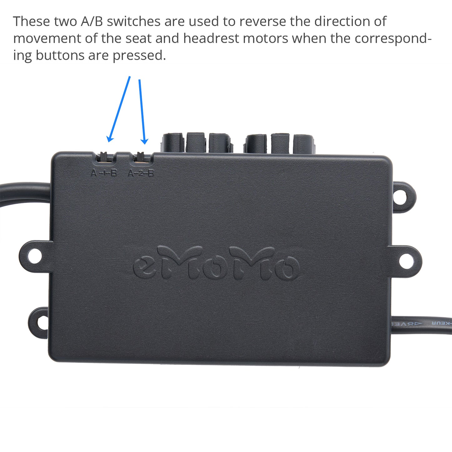 eMoMo B26RRS control box body AB Switches