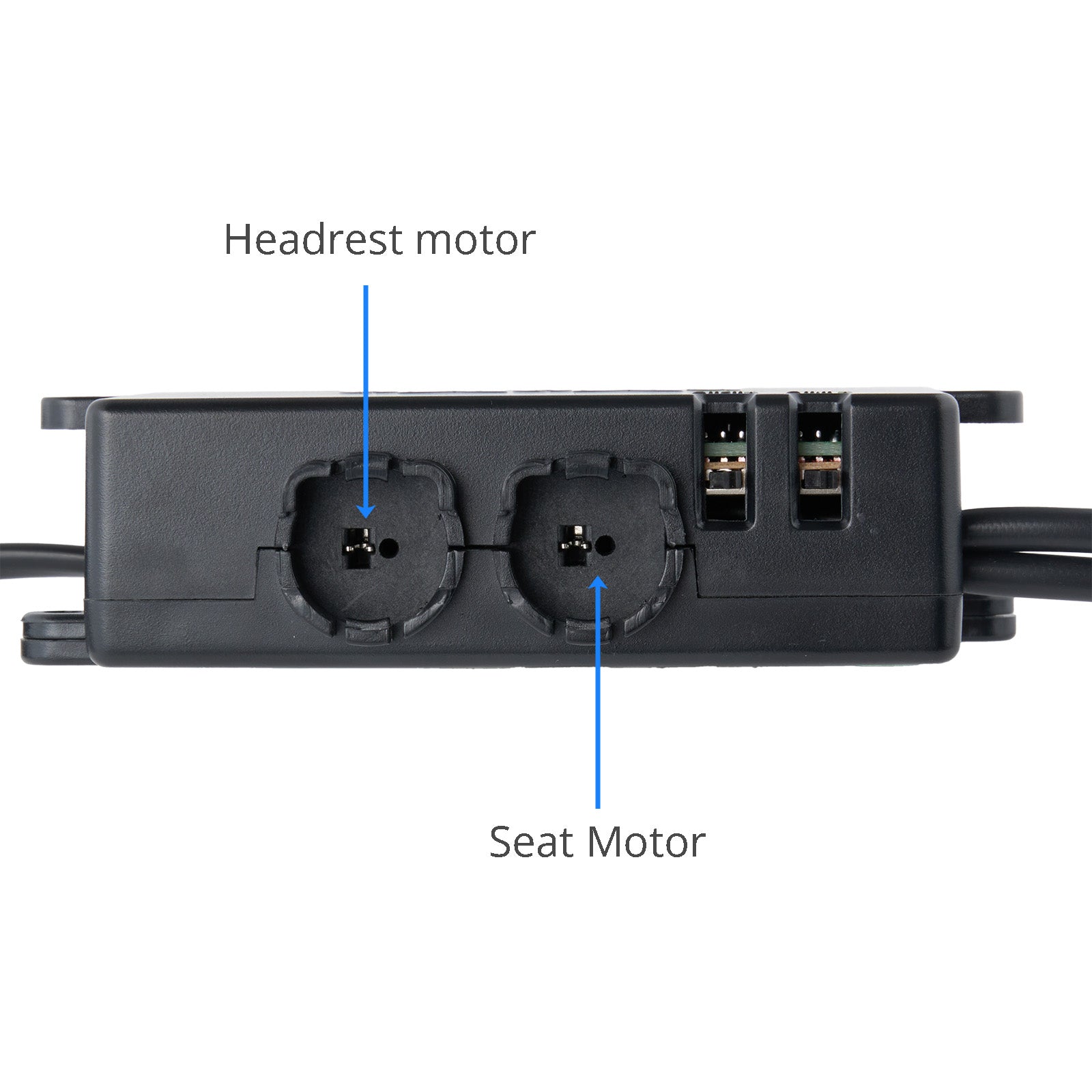 eMoMo B26RRS control box motor sockets