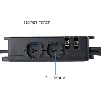 eMoMo B26RRS control box motor sockets