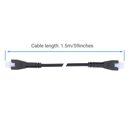 6 Pin Male to Male Lifting Desk Motor to Motor Cable Compatible with IKEA IDASEN Desk 199852- 1.5m/4.9ft