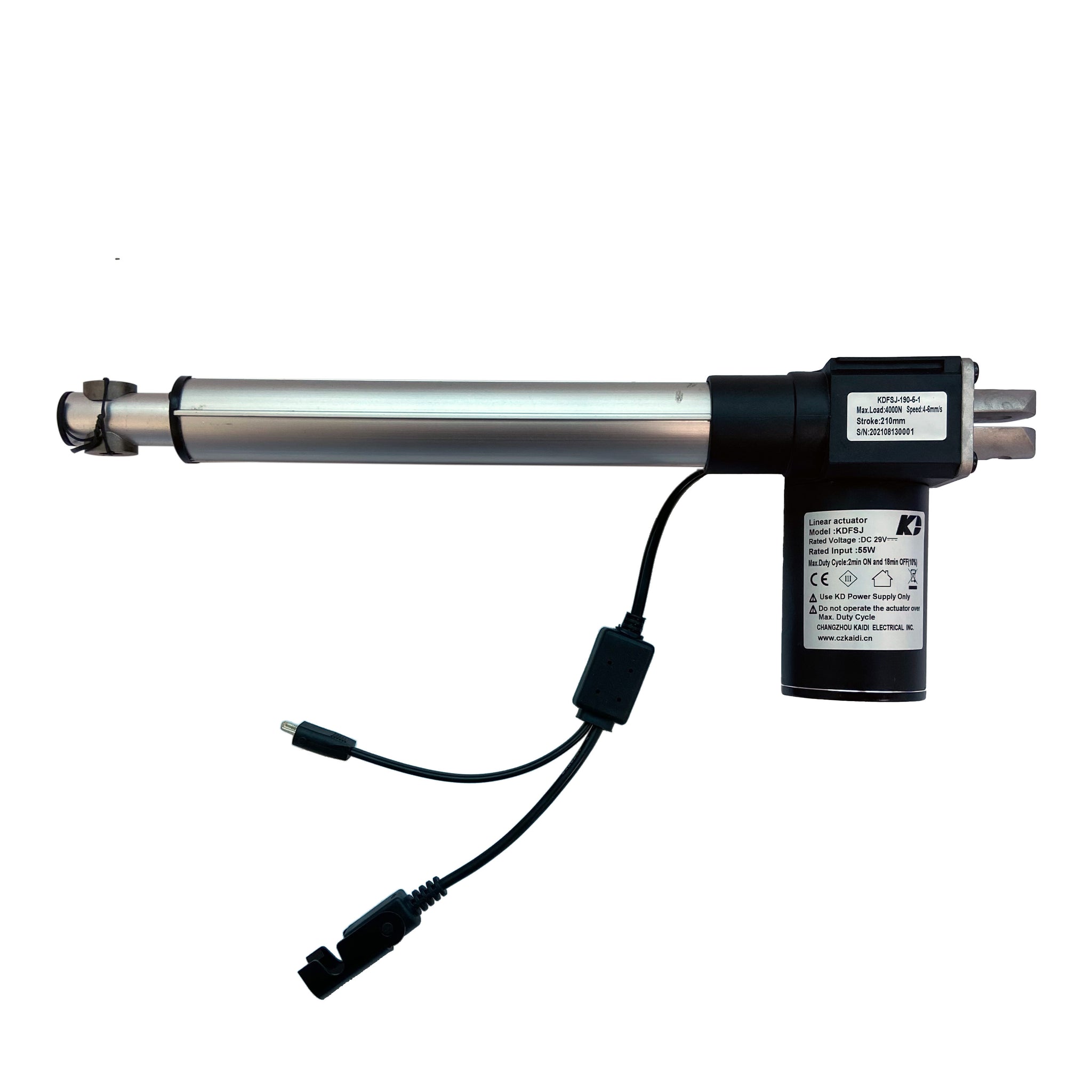 KDFSJ-190-5-1 Kaidi Linear Actuator for Power Recliner Lift Chair