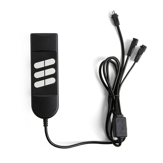 Replacement Remote Controller for Recliners with Two 2-Pin Motors (6-Button, 3 x 2-Pin Plugs)