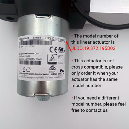 OKIN JLDQ.19.372.195D02 Linear Actuator Motor Assembly