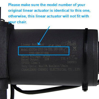 ST03-GN0137-004 Linear Actuator for Golden Technologies Power Lift Recliner GM3100-RM